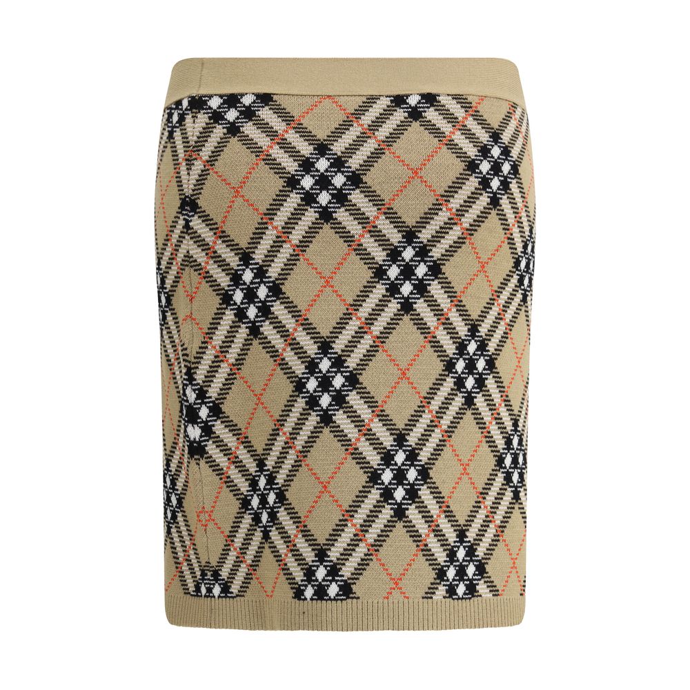 Burberry Archivio Check Miniskirt $2118.00 Burberry Luzworld