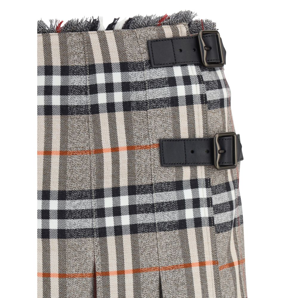 Burberry Check Archive wool Miniskirt $2665.00 Burberry Luzworld