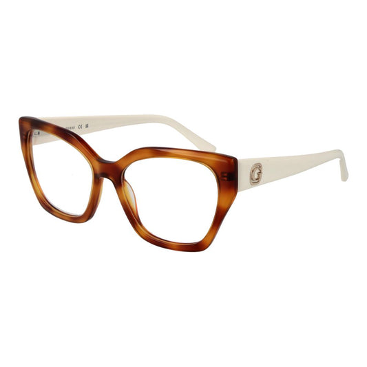 Guess Brown Women Glasses Frame $212.00 Guess Luzworld