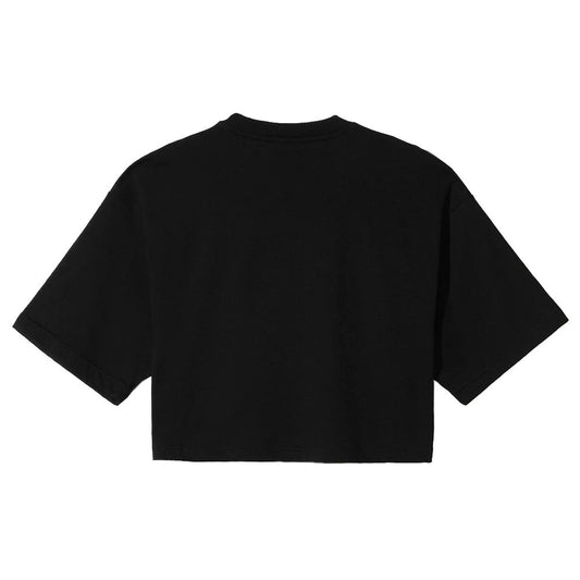 Comme Des Fuckdown Black Cotton Women T-Shirt $137.00 Comme Des Fuckdown Luzworld