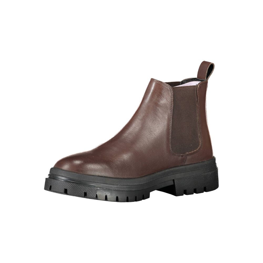 Levi's Brown Leather Men Boot $321.00 Levi's Luzworld
