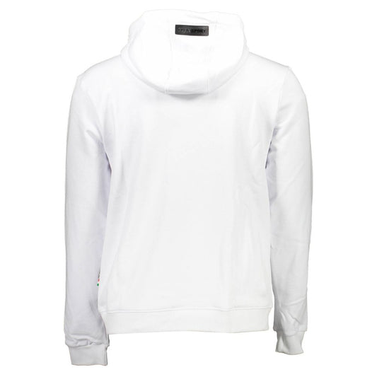 Plein Sport White Cotton Sweatshirt $610.00 Plein Sport Luzworld