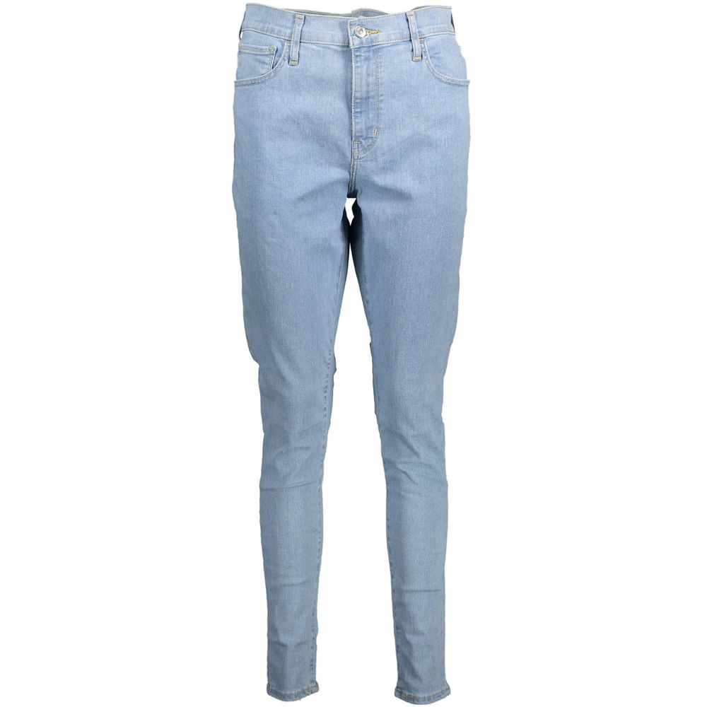 Levi's Blue Cotton Women Jeans $210.00 Levi's Luzworld