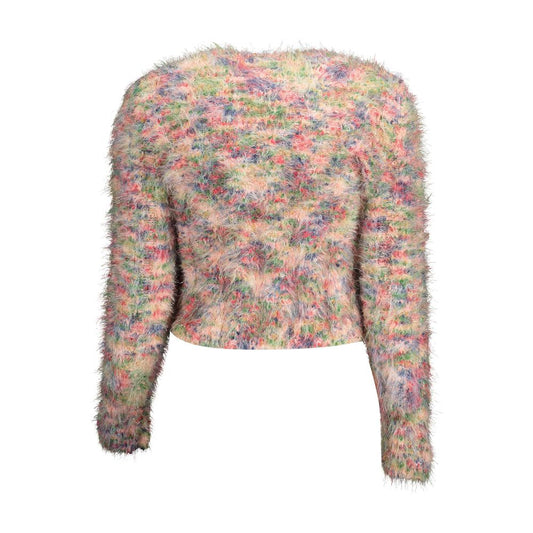 Desigual Pink Cotton Sweater $206.00 Desigual Luzworld