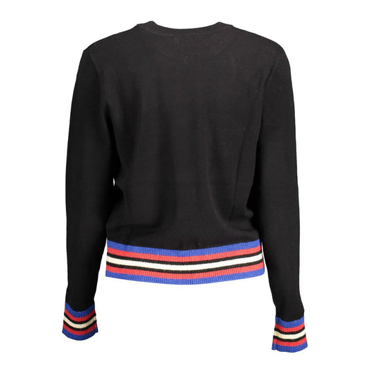 Desigual Black Polyester Sweater $192.00 Desigual Luzworld