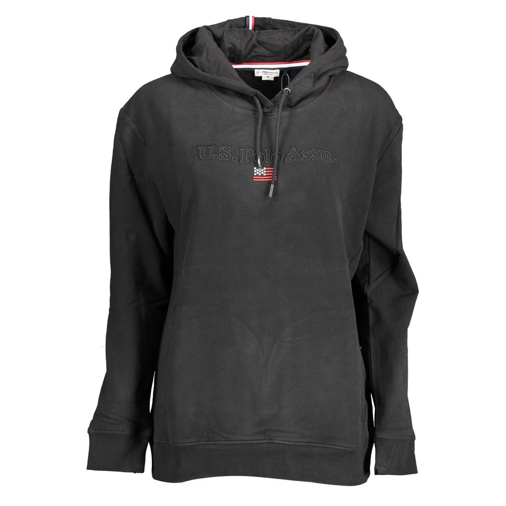 U.S. POLO ASSN. Black Cotton Women Sweater With Contrasting Details $201.00 U.S. POLO ASSN. Luzworld