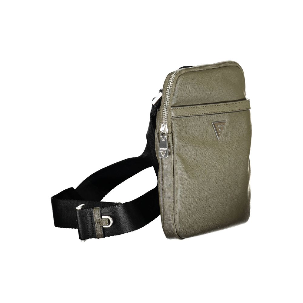 Guess Jeans Green Polyamide Shoulder Bag $226.00 Guess Jeans Luzworld
