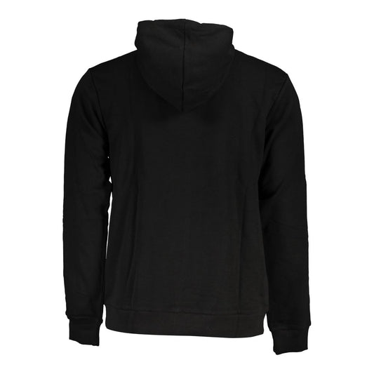 Fila Black Cotton Men Sweater with Hood $195.00 Fila Luzworld