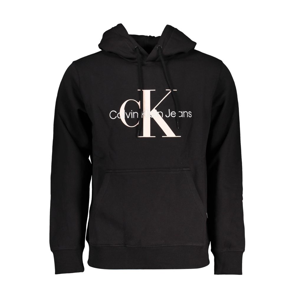 Calvin Klein Black Cotton Men Sweater $265.00 Calvin Klein Luzworld