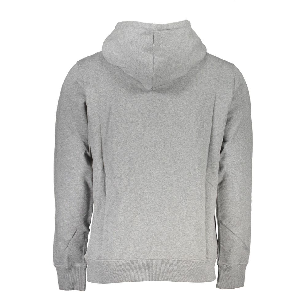 Calvin Klein "Gray Cotton Men Sweater with Hood and Central Pocket" $234.00 Calvin Klein Luzworld