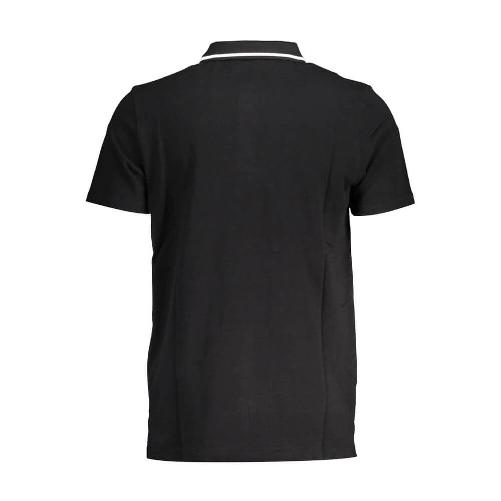 Fila Black Cotton Polo Shirt $161.00 Fila Luzworld