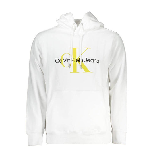 Calvin Klein White Cotton Men Sweater $265.00 Calvin Klein Luzworld