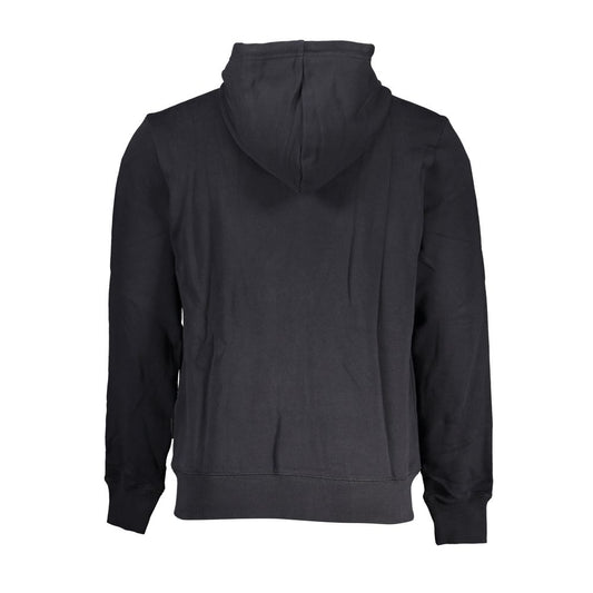 Napapijri Black Cotton Men Sweater $220.00 Napapijri Luzworld