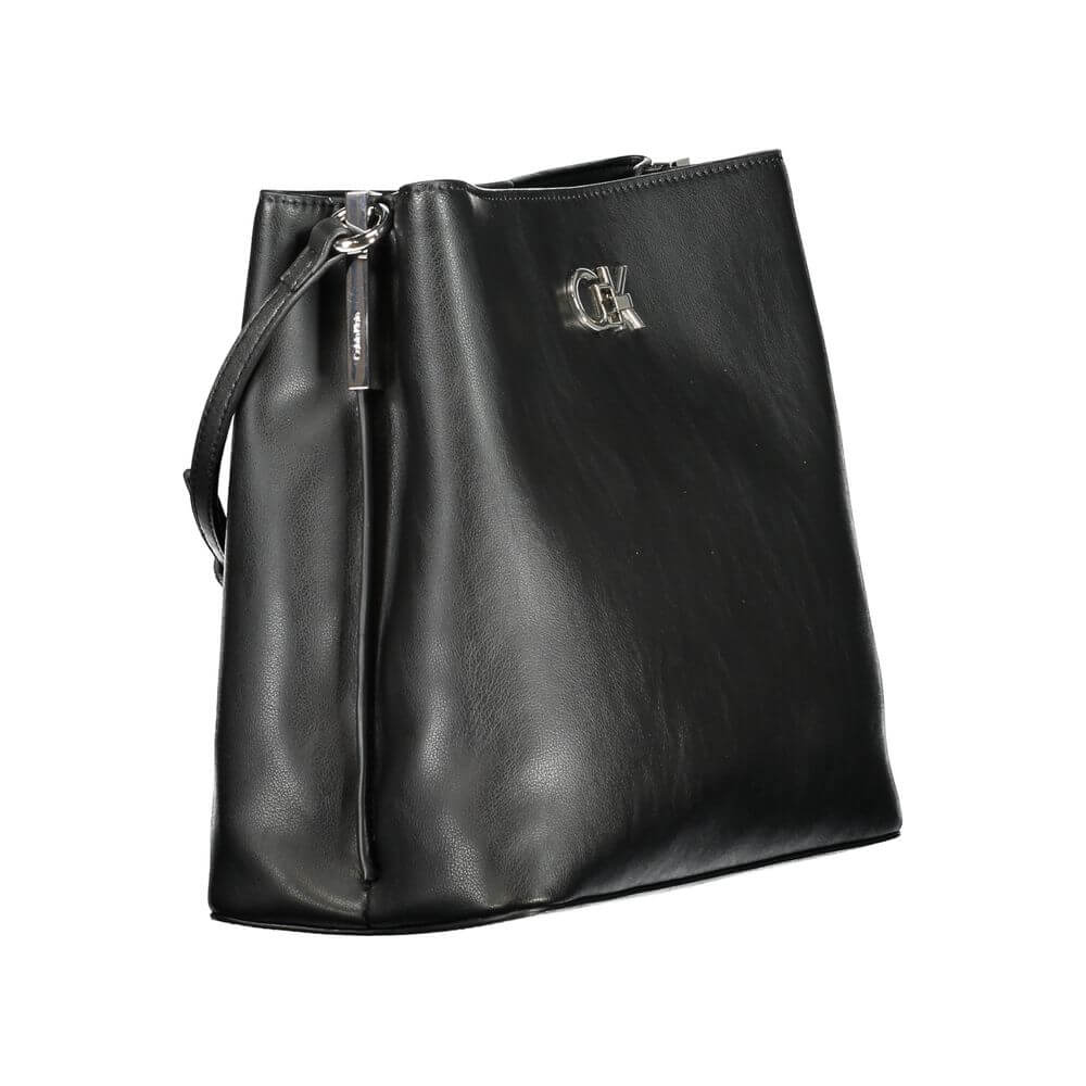 Calvin Klein Black Polyester Handbag $294.00 Calvin Klein Luzworld