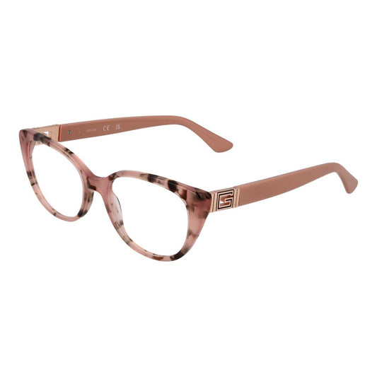 Guess Pink Women Glasses Frame $492.00 Guess Luzworld