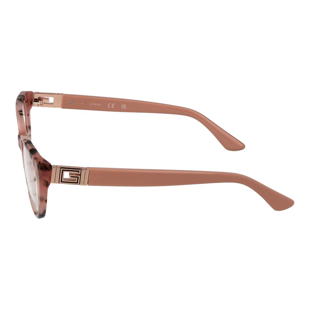 Guess Pink Women Glasses Frame $492.00 Guess Luzworld