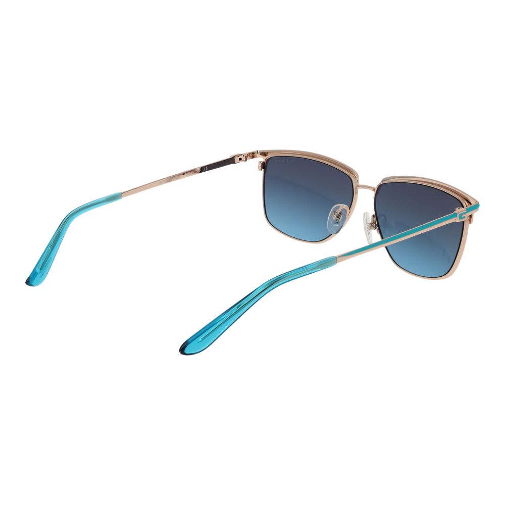 Guess Gold Women Sunglass $200.00 Guess Luzworld