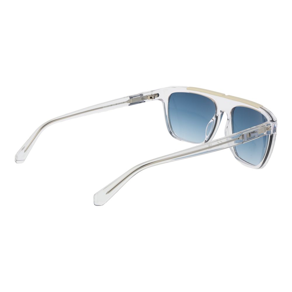 Guess Transparent Men Sunglass $227.00 Guess Luzworld