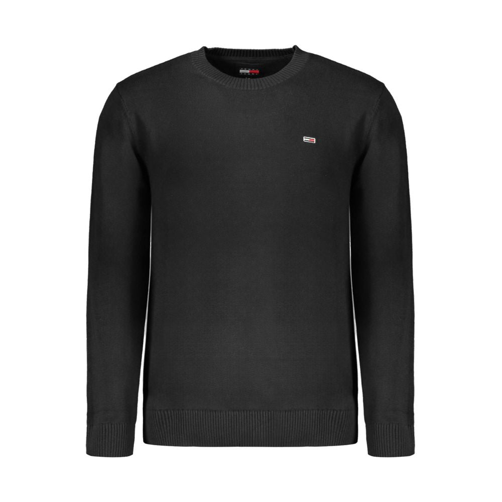 Tommy Hilfiger Black Cotton Sweater $222.00 Tommy Hilfiger Luzworld