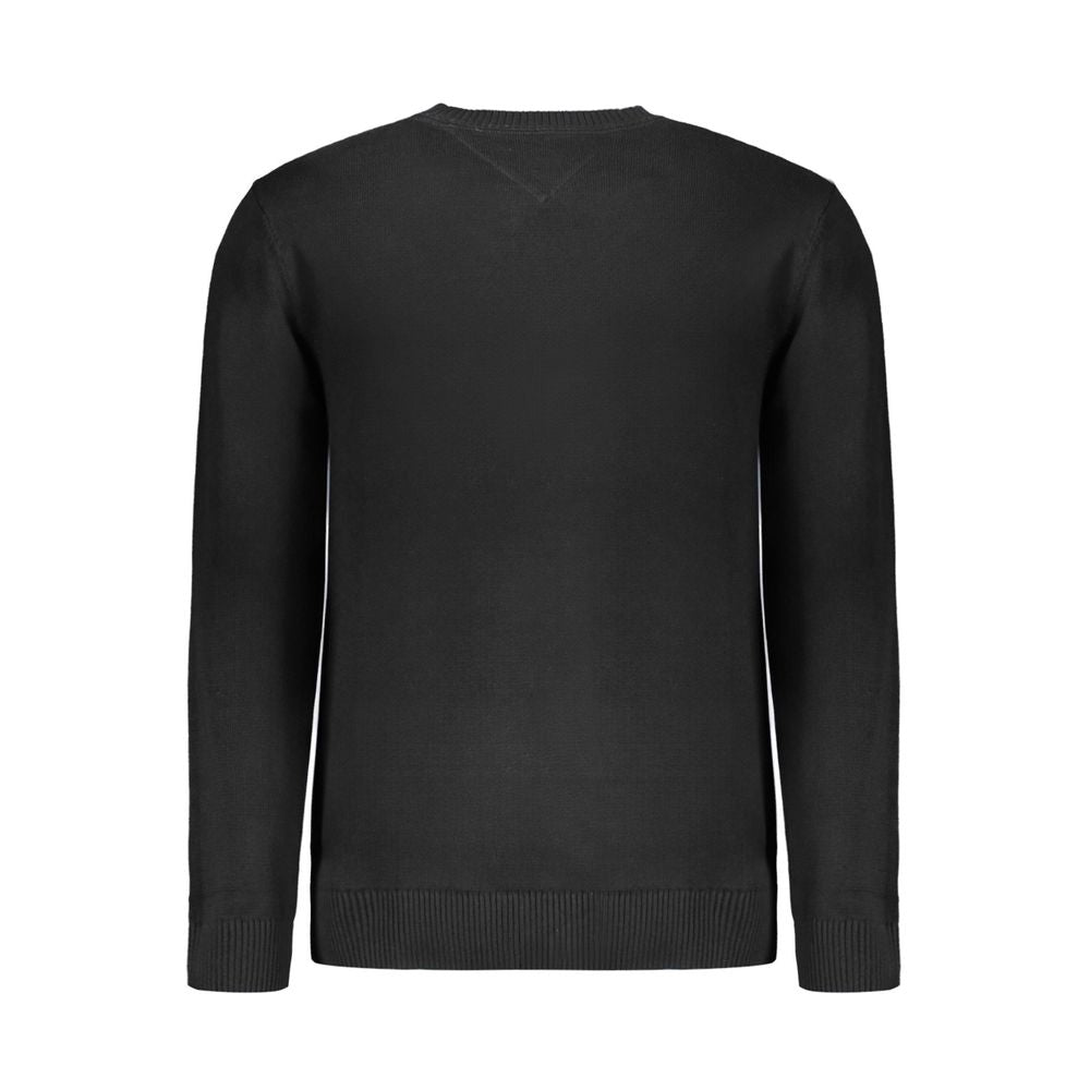 Tommy Hilfiger Black Cotton Sweater $222.00 Tommy Hilfiger Luzworld