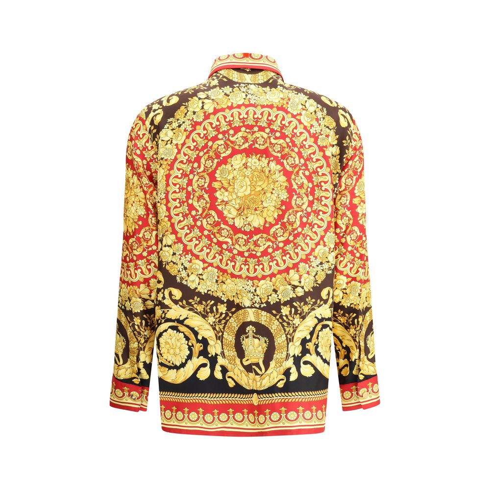 Versace Pure silk Shirt $2477.00 Versace Luzworld