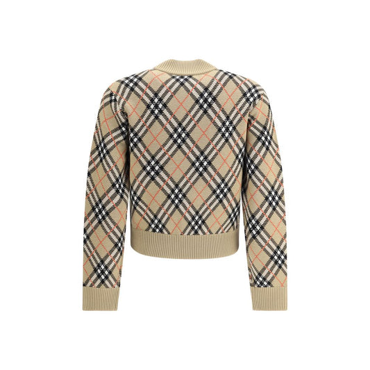 Burberry Check Cardigan $2505.00 Burberry Luzworld