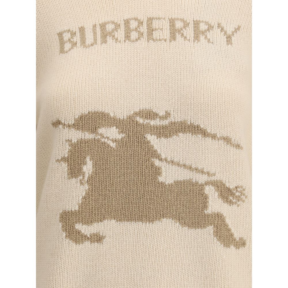 Burberry Equestrian Knight Wool Sweater $2118.00 Burberry Luzworld
