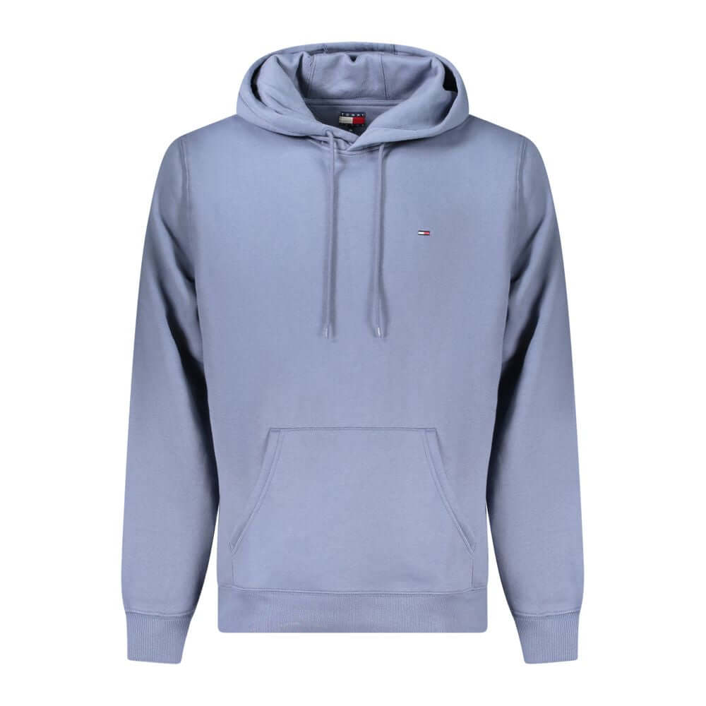 Tommy Hilfiger Blue Cotton Men Sweater $206.00 Tommy Hilfiger Luzworld