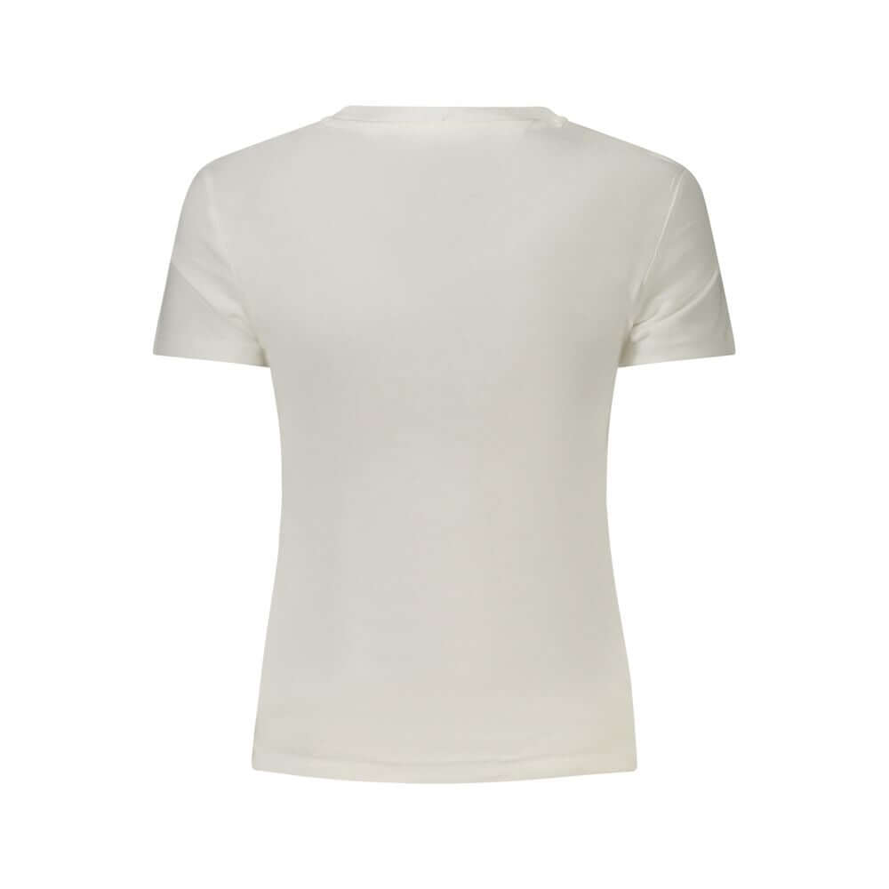Tommy Hilfiger White Cotton Women T-Shirt $124.00 Tommy Hilfiger Luzworld