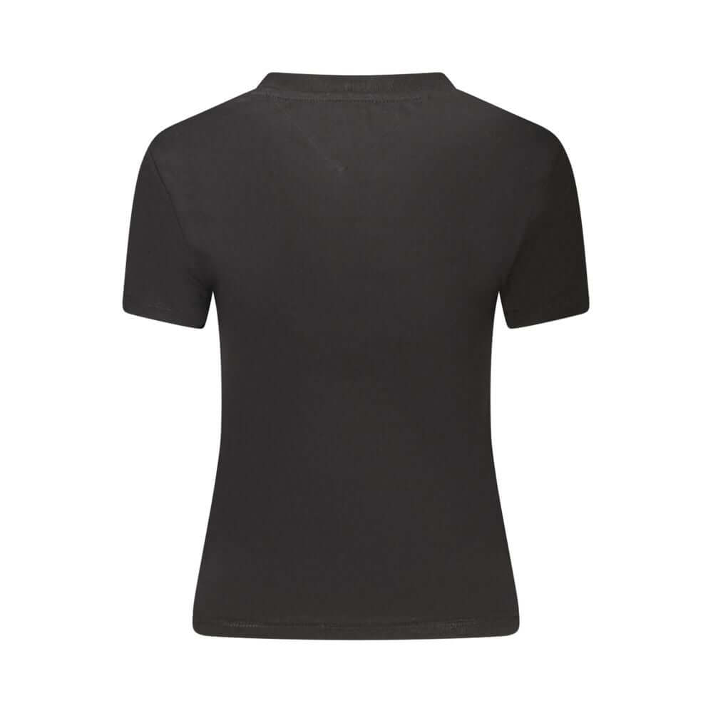 Tommy Hilfiger Black Cotton Women T-Shirt $124.00 Tommy Hilfiger Luzworld