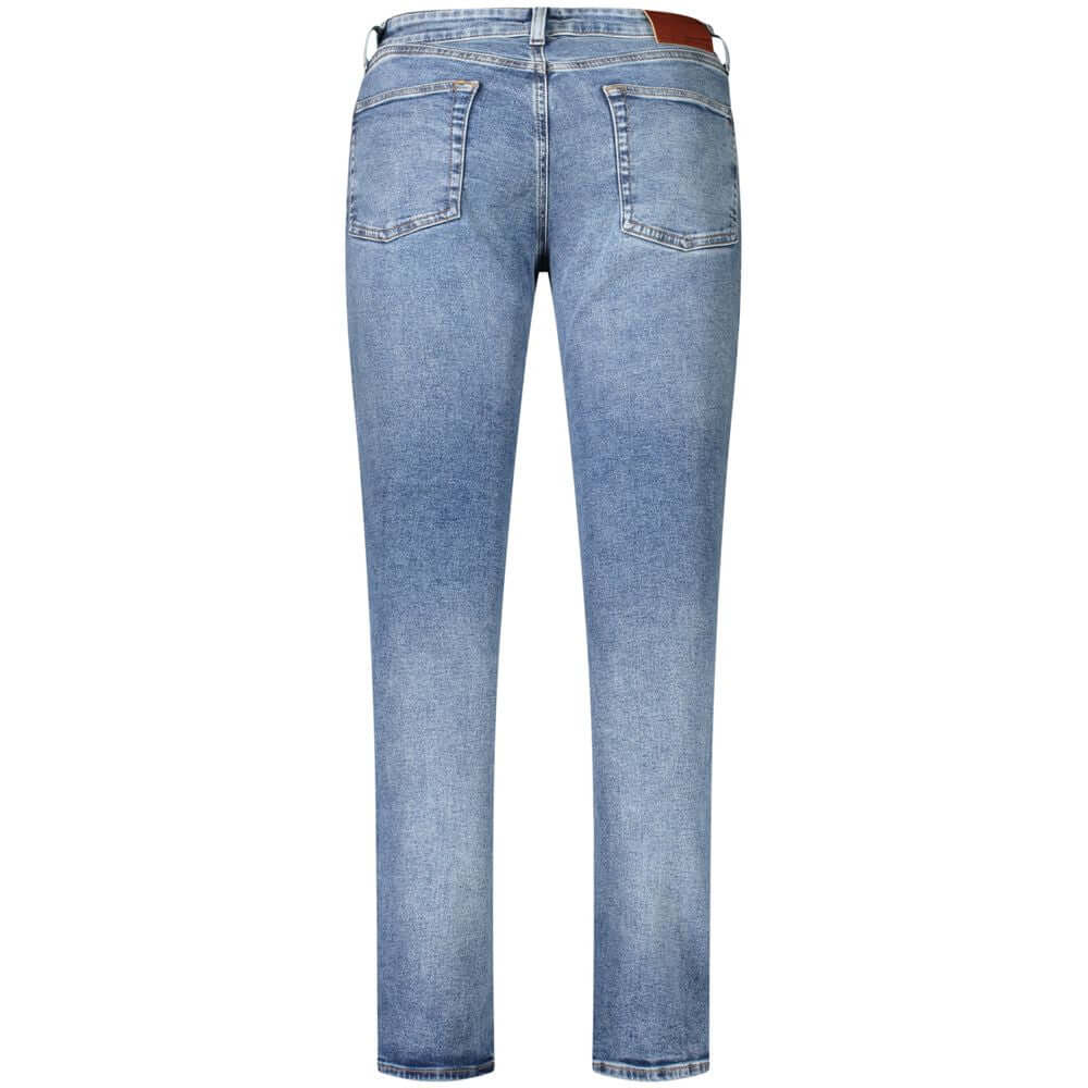 Tommy Hilfiger Blue Cotton Men's Slim Jeans $238.00 Tommy Hilfiger Luzworld