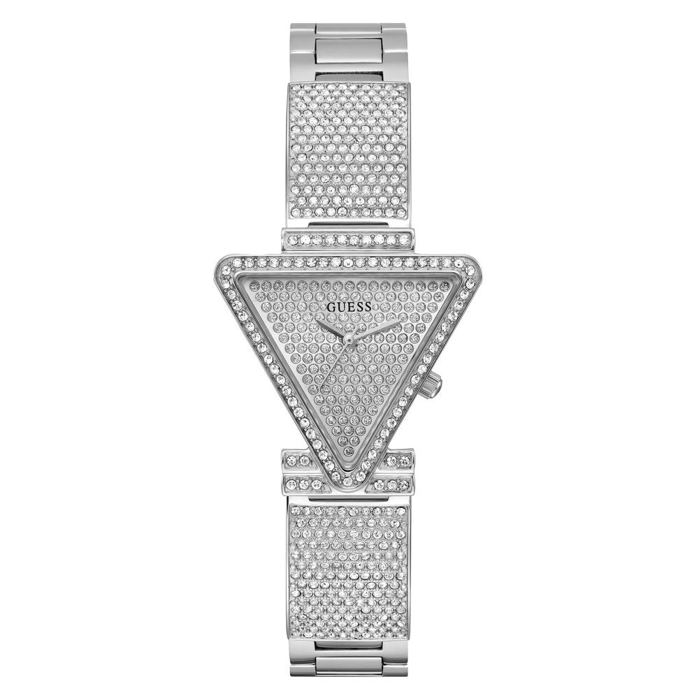 Guess Gray Stainless Steel Watch $641.00 Guess Luzworld