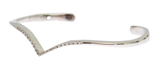 Nialaya Skyfall CZ 925 Silver Bangle Bracelet $334.00 Nialaya Luzworld