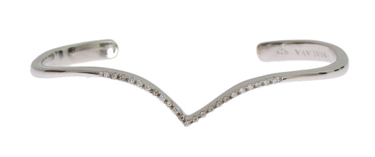 Nialaya Skyfall CZ 925 Silver Bangle Bracelet $334.00 Nialaya Luzworld