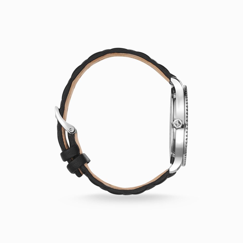 Thomas Sabo Black Leather Watch $590.00 Thomas Sabo Luzworld