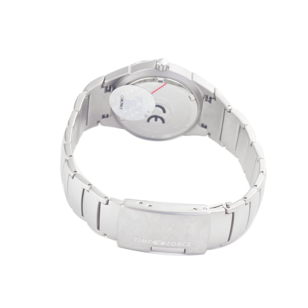 Time Force Silver Stainless Steel Watch $160.00 Time Force Luzworld