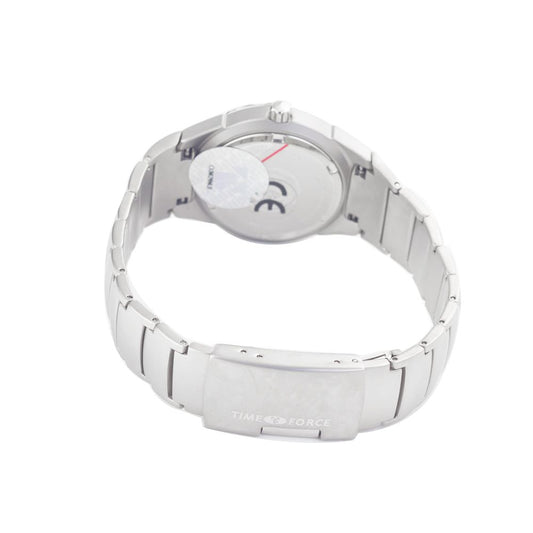 Time Force Silver Stainless Steel Watch $160.00 Time Force Luzworld