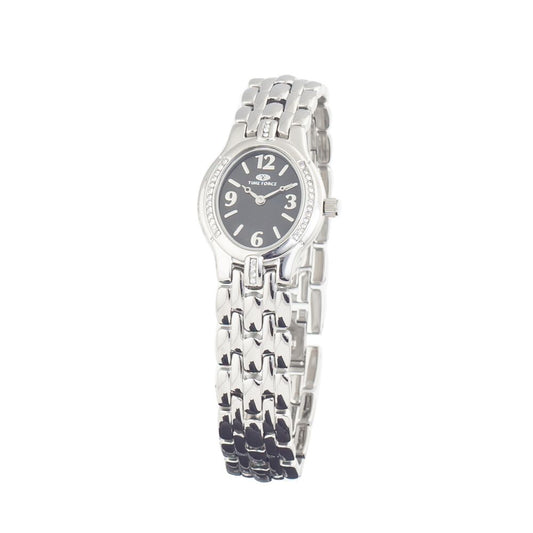 Time Force Silver Stainless Steel Watch $172.00 Time Force Luzworld