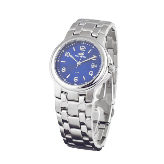 Time Force Silver Stainless Steel Watch $164.00 Time Force Luzworld