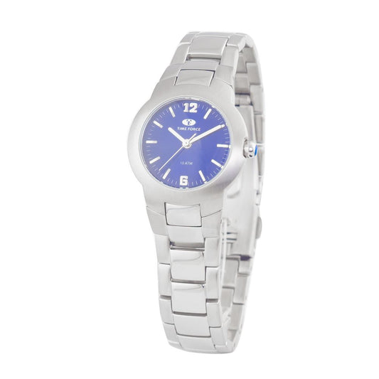 Time Force Silver Stainless Steel Watch $156.00 Time Force Luzworld