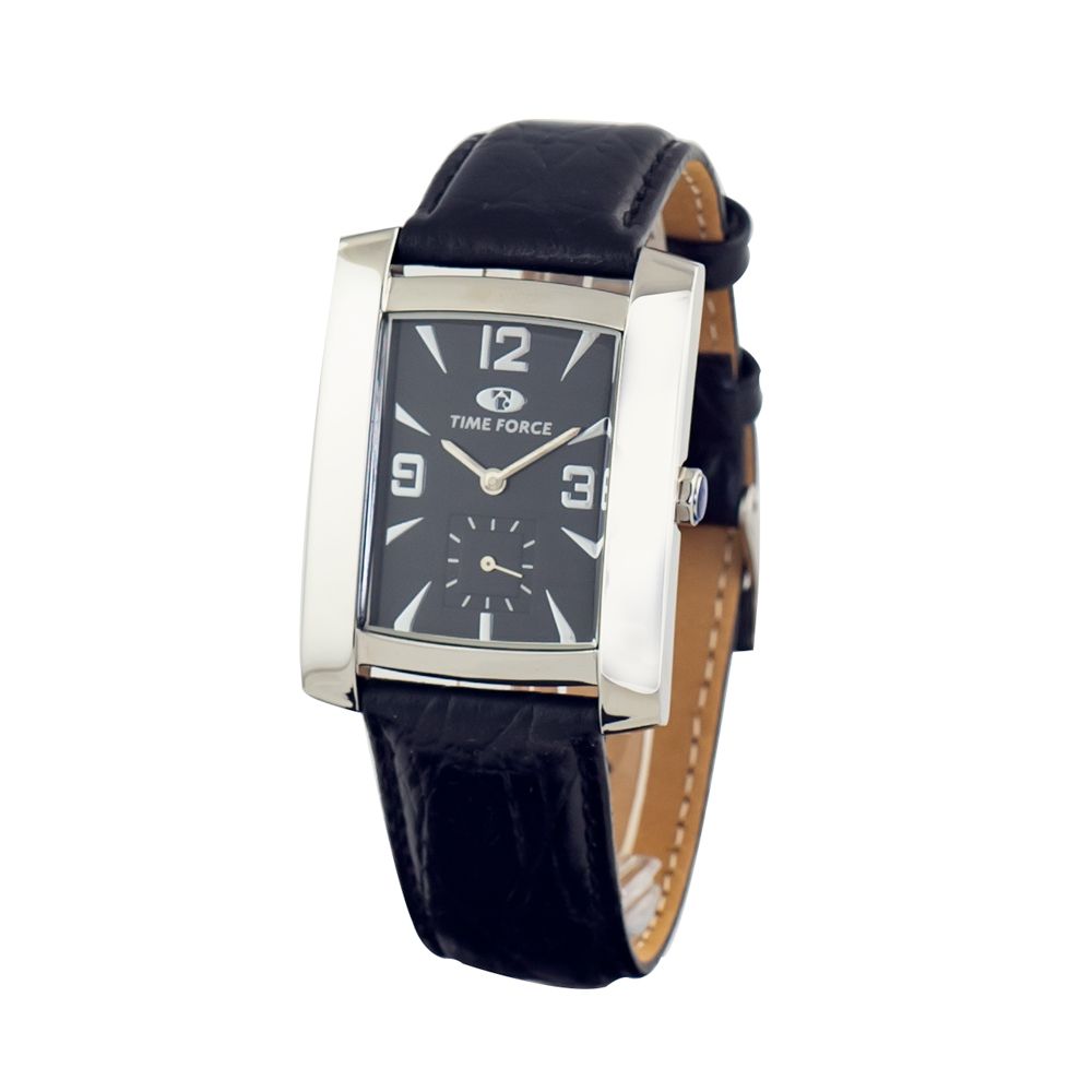 Time Force Black Leather Watch $184.00 Time Force Luzworld