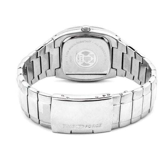 Time Force Silver Stainless Steel Watch $172.00 Time Force Luzworld