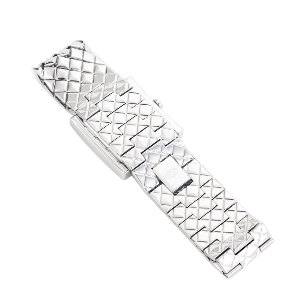 Time Force Silver Stainless Steel Watch $156.00 Time Force Luzworld