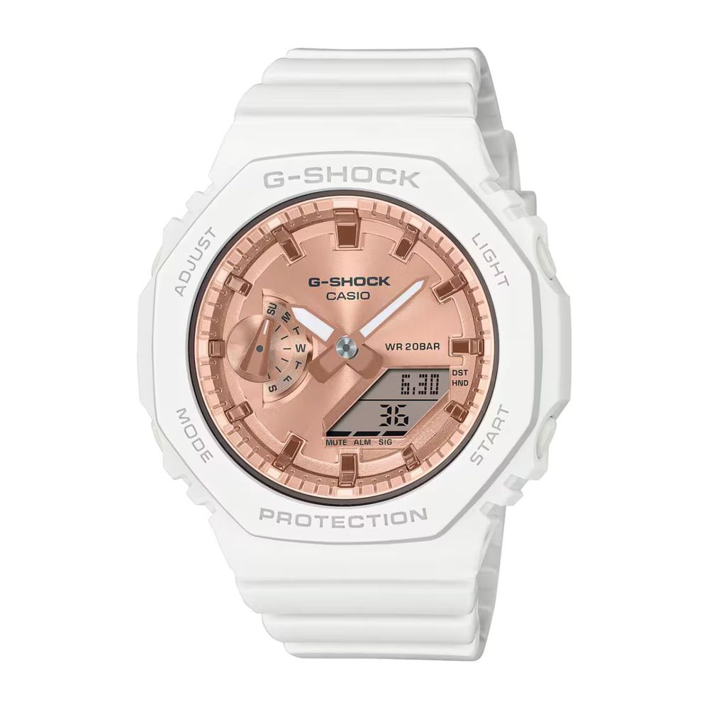 Casio White Resin Watch $249.00 Casio Luzworld