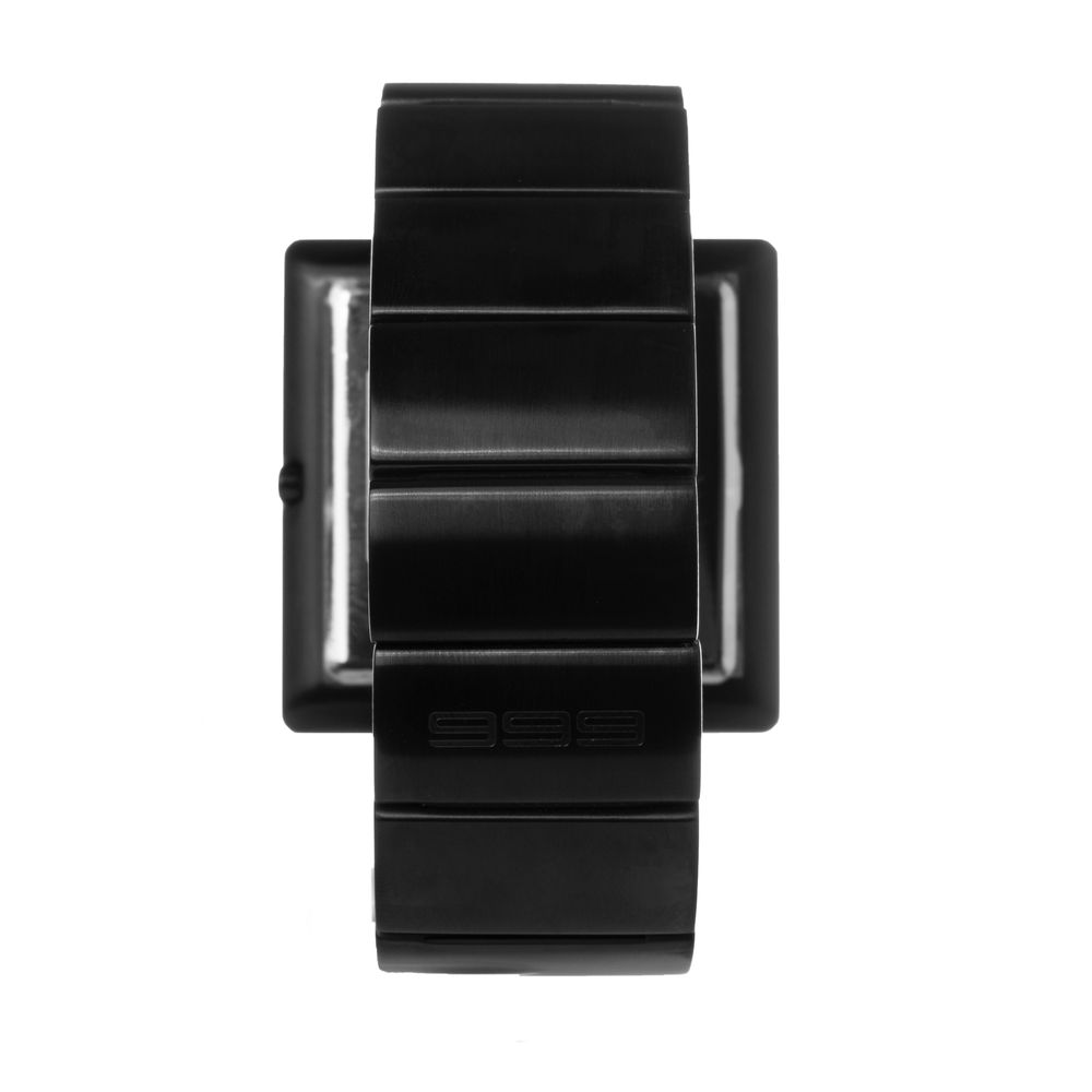 666BARCELONA Black Stainless Steel Watch $192.00 666BARCELONA Luzworld