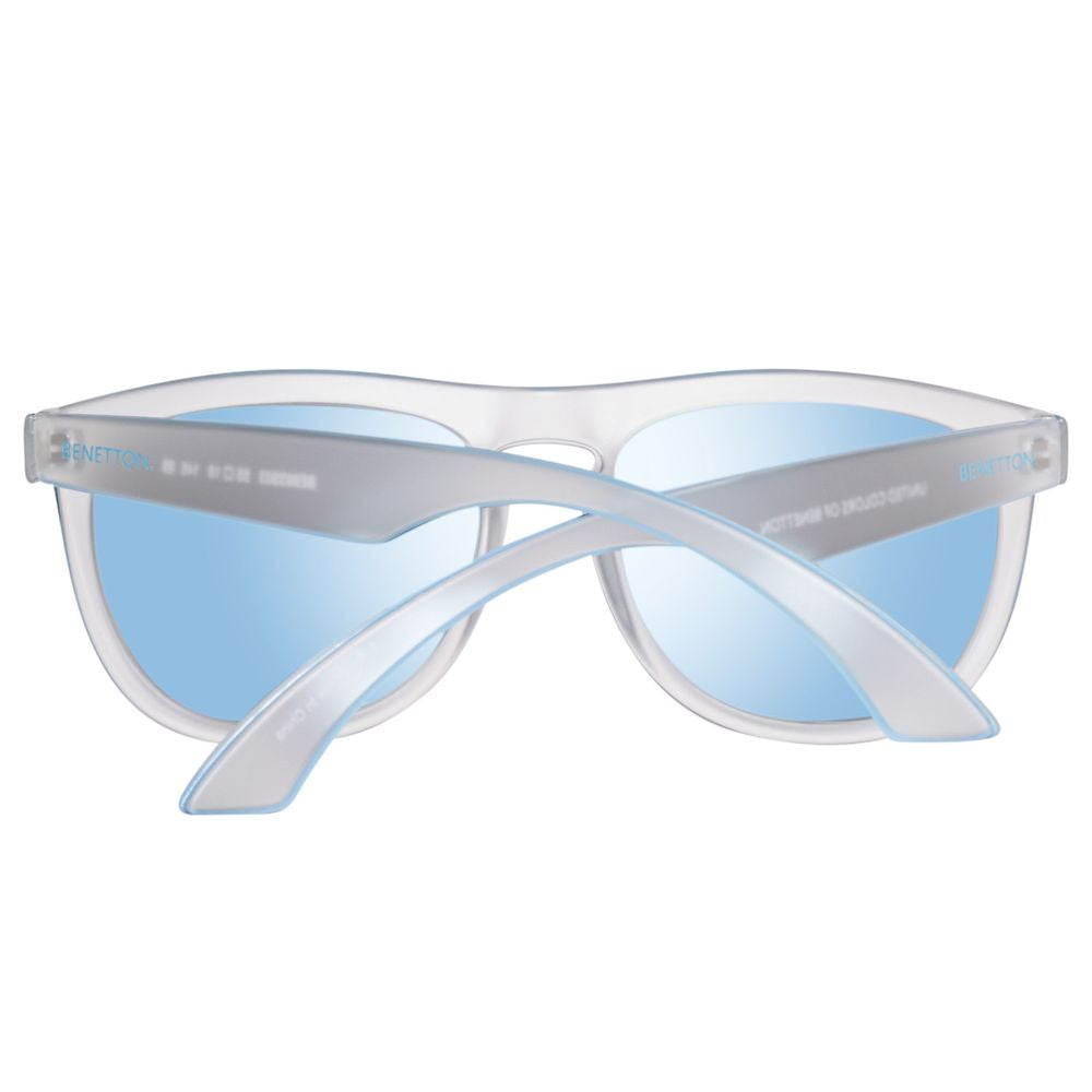Benetton Blue Injected Sunglasses $157.00 Benetton Luzworld