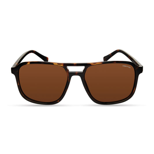 Kenneth Cole Brown Injected Sunglasses $217.00 Kenneth Cole Luzworld