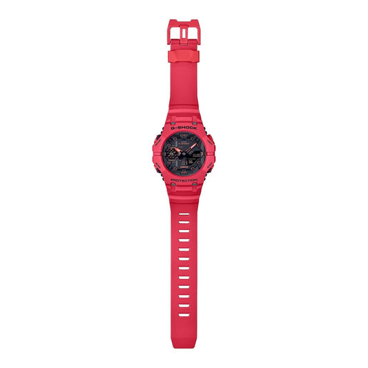 Casio Red Resin Watch $257.00 Casio Luzworld