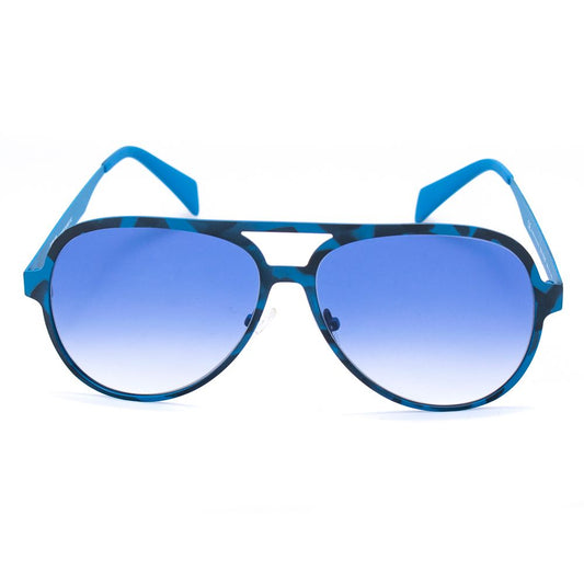 Italia Independent Blue Metal Sunglasses $209.00 Italia Independent Luzworld
