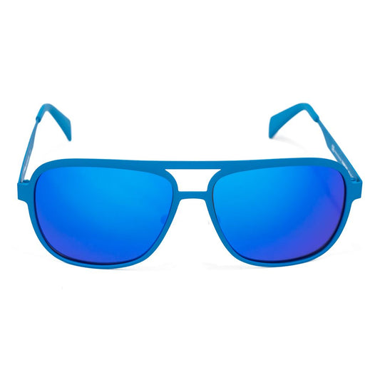 Italia Independent Blue Metal Sunglasses $218.00 Italia Independent Luzworld